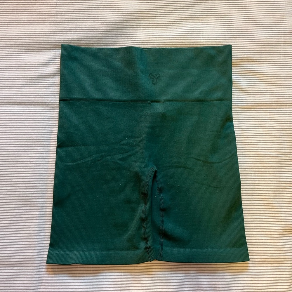 TNA aritzia ribbed biker shorts